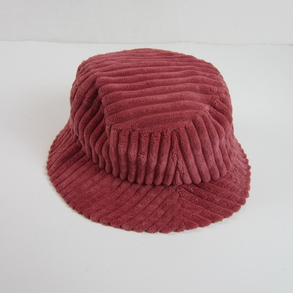 Urban Outfitters Accessories - Urban Outfitters UO Bucket Hat Wide Wale PInk Rose Corduroy Women's OS Boho